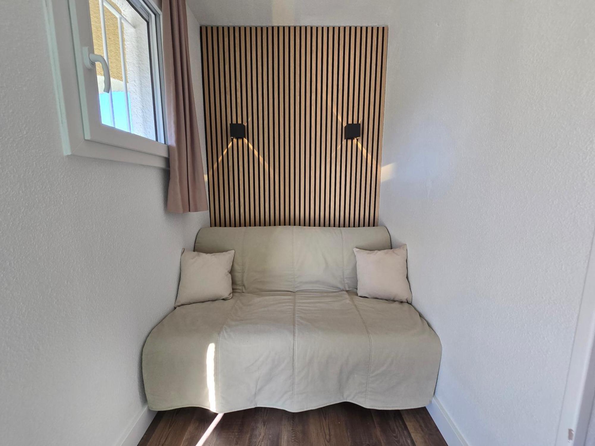 Chez Adriana Studio Vue Mer Avec Piscine Grimaud Eksteriør billede